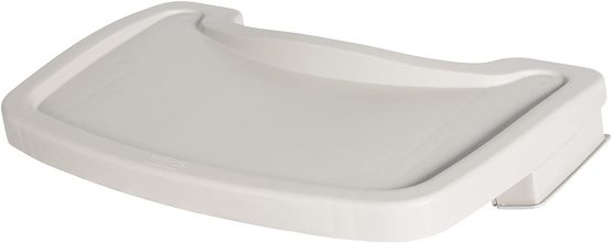 Rubbermaid Commercial Sturdy Chair Baby Seat Tray - Platinum