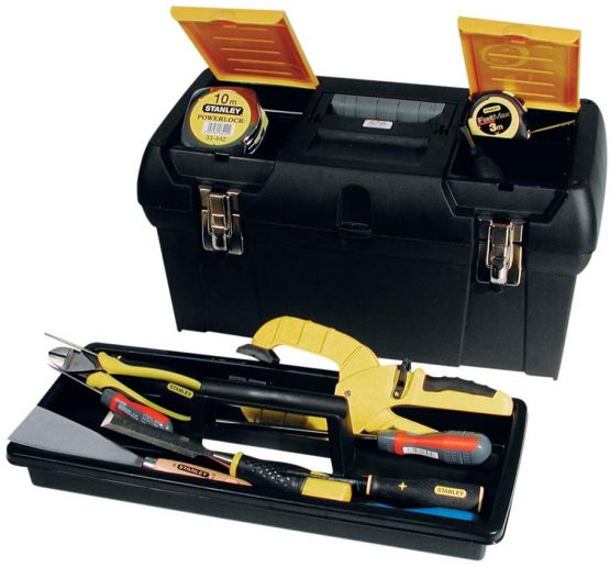 Stanley 1-92-066 Toolbox with Tote Tray, 19"/48cm - Image 3
