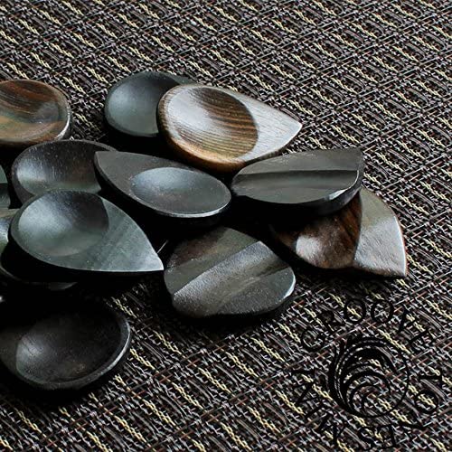 Groove Tones Mini - African Ebony - Individual Plectrum, Black, 30 x 24 x 4 millimeter - Image 3
