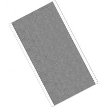 TapeCase 3380 4" x 8.625"-25 Silver Aluminium Foil 3M Tape, -30 to 260 degrees F, 0.0033" Thickness, 8.625" Length, 4" Width (Pack of 25)