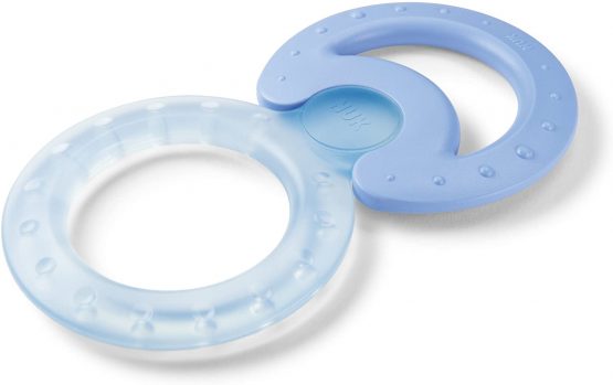 NUK Cooling Teething Ring Set- Assorted colours - Image 3