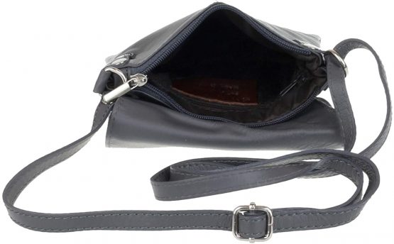 Girly Handbags Italian Leather Shoulder Bag Small Cross Body Messenger Soft Leather - Image 4
