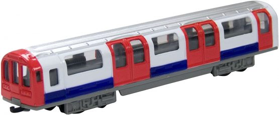 Richmond Toys, Motormax 6-inch Traditional London Underground Tube Train Die-Cast Collector Edition 1:100 Scale Approx