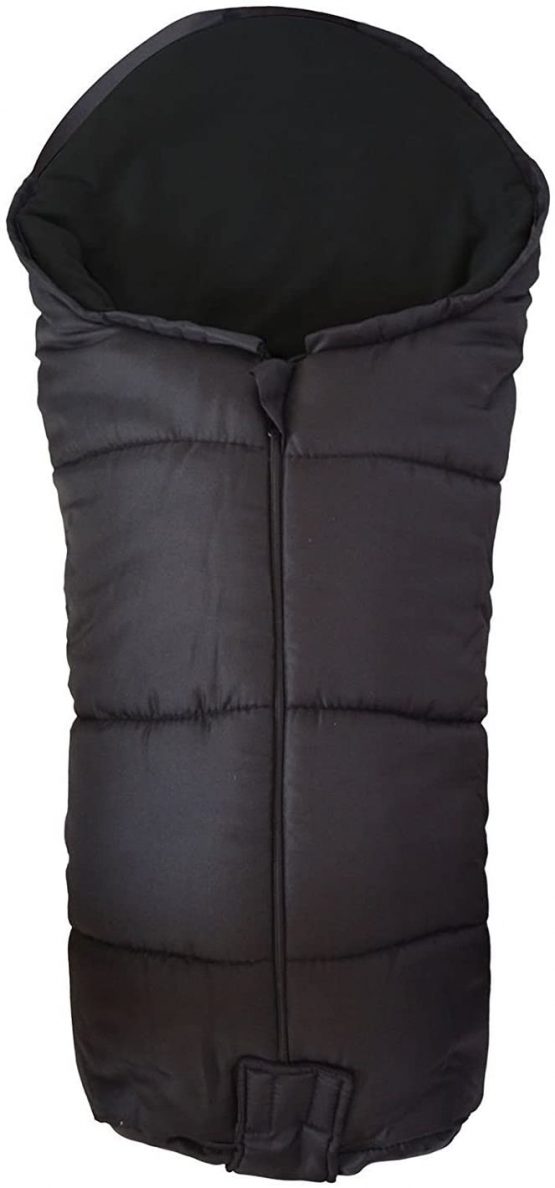 Deluxe Footmuff/Cosy Toes Compatible with All Models Black