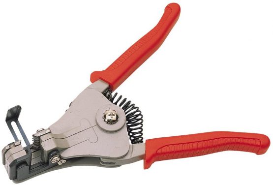 Draper 38275 Automatic Wire Stripper, 1mm-3.2mm Ø, Red