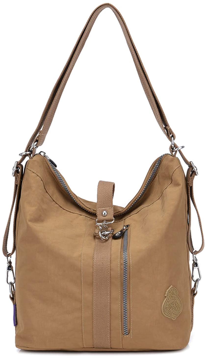 Outreo Women Shoulder Bag Handbag Casual Backpack Girls Messenger Bag for Sport Satchel Travel Daypack Crossbody Cross Body Bag Nylon