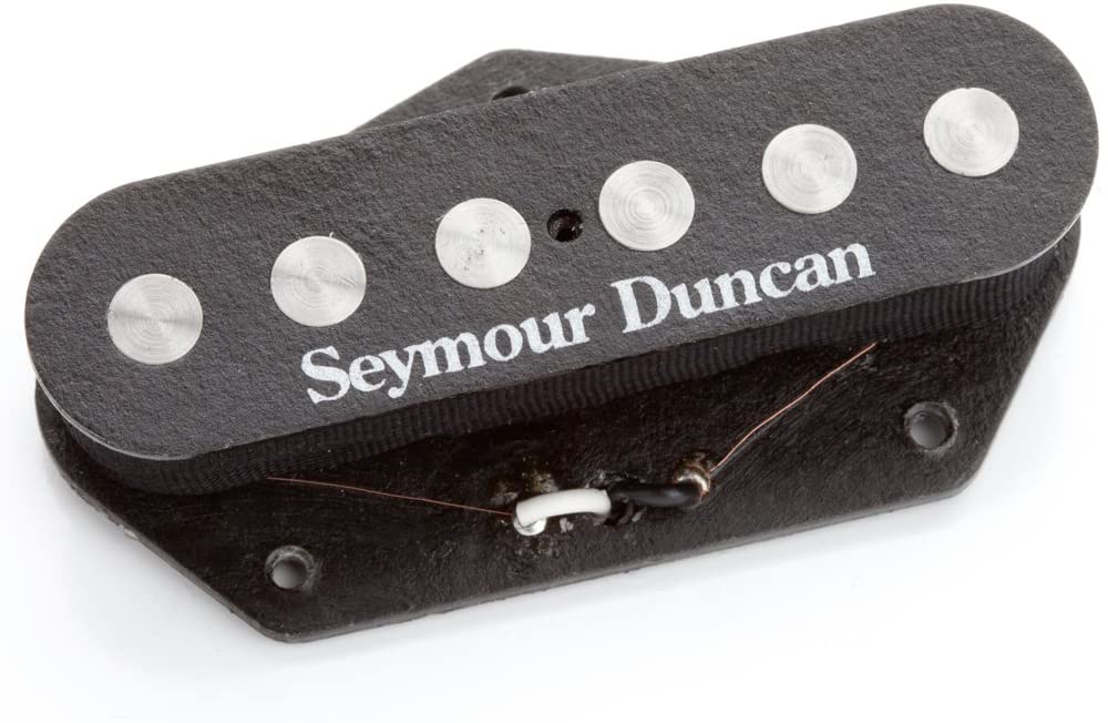 Seymour Duncan STL-3 Quarter Pound Lead Bridge Tele Guitar Pickup, Black, 2.8 x 4.1 x 1.55 inches
