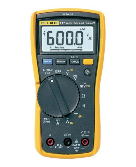 Fluke 117 Digital Multimeter LCD, 6000 counts CAT III 600 V
