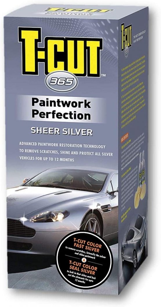 T-Cut Black 365 Kit Car Wax Polish Scratch Remover & Paintwork Sealant 1yr Protection Nanotechnology - Image 2