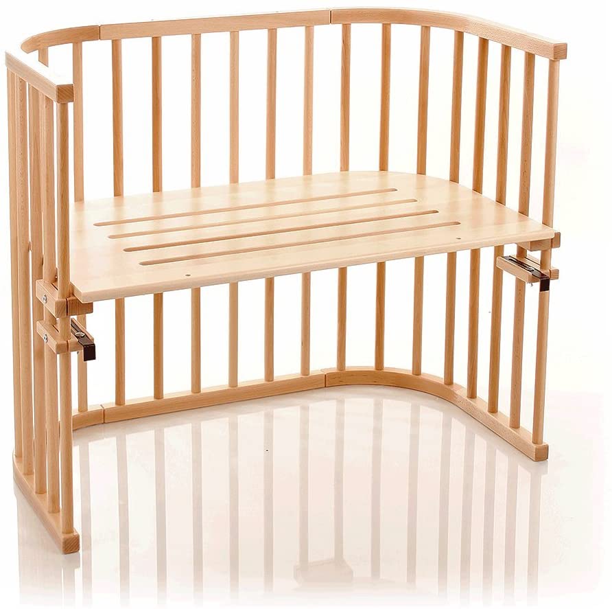 Babybay Cot Maxi Large Size Extra Ventilation, Multi Color, 96L x 54W x 79H cm
