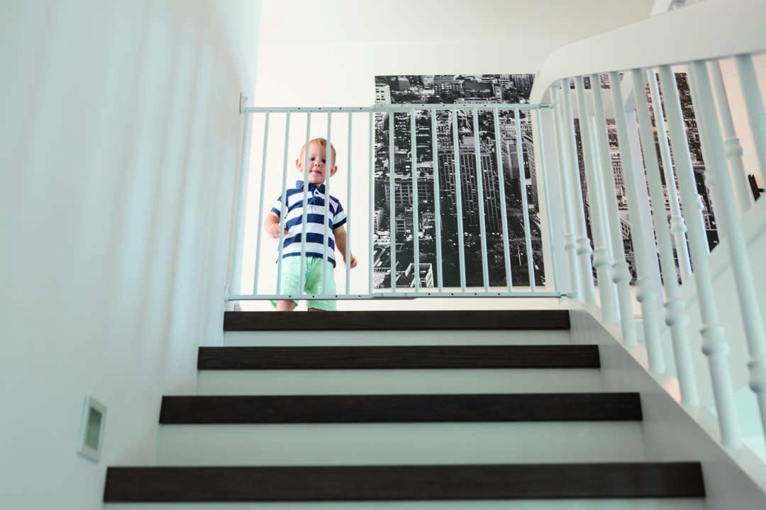 ABUS Junior Care Tim JC9210 W 73151 Door and Stair Gate Metal White - Image 4