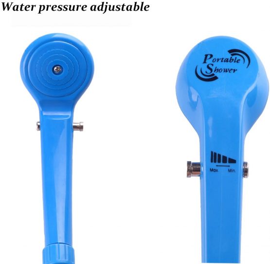 LIEBMAYA 12V car cigarette lighter Portable shower electrical pump for Outdoor Camping Car washing dog cleaning blue - Image 3
