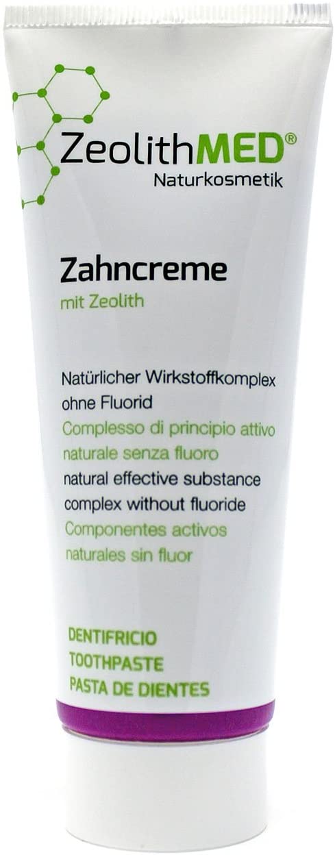 Zeolite 75 ml Toothpaste Without Fluoride, 75 ml (Pack of 1)