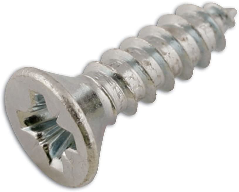 Connect 31471 CSK Self Tapping Screws Pozi Head 8 x 1/2 200pc, MULTI, No8 x 12mm x 12.7mm, Flat/Pozidriv Head