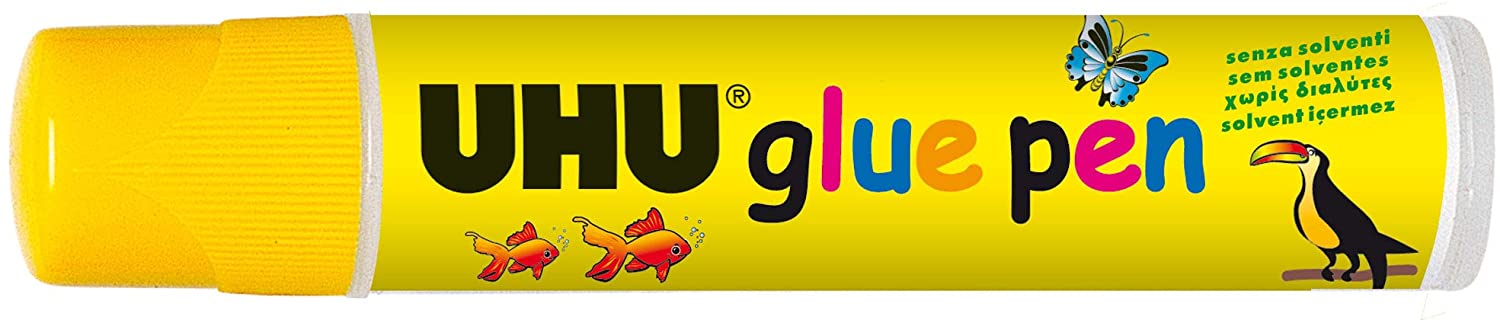 Uhu 50 ml Liquid Glue Stick, Yellow
