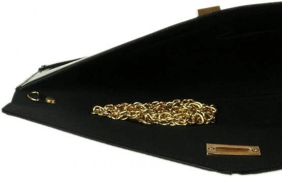 Girly HandBags Metallic Effect Clutch Bag - Image 4