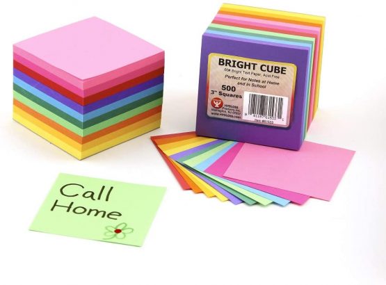 Hygloss Paper Cube x 3-inch 500 Sheets