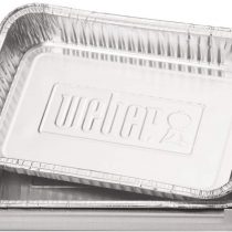 Weber 6415 Drip Pans 10-Piece, Small, Silver