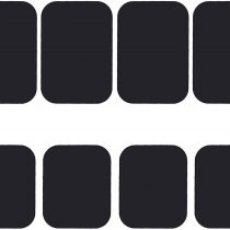 Mount Metal Plate, Best Tek Phone Magnet Sticker, Metal Plate for Magnetic Mount 8 Pack