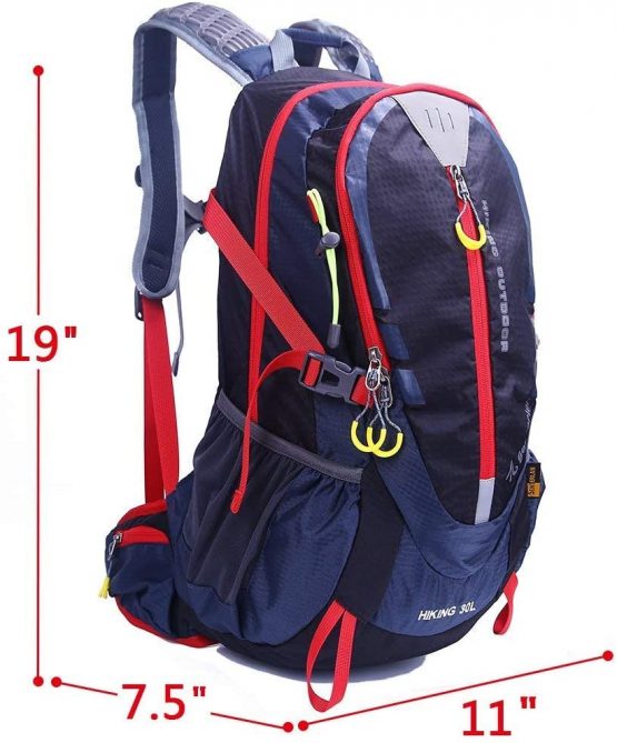 EGOGO 30L Outdoor Cycling Hiking Water-resistant Backpack Running Camping Daypack with Rain Cover S2310 - Image 2
