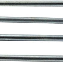 5 Star Risers for Letter Tray with Clearance 53mm Steel [Pack of 4], Silver