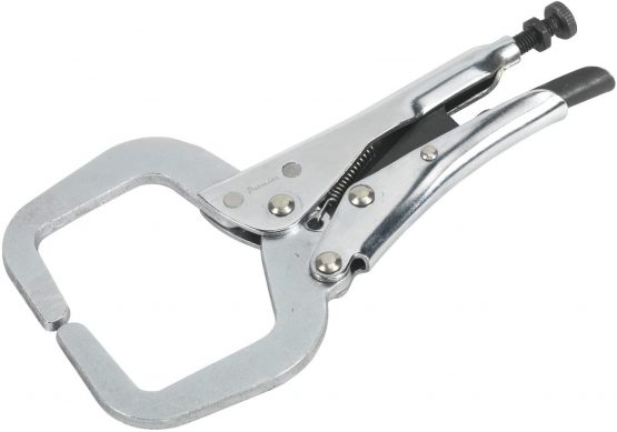 Sealey AK6826 165 mm Locking C-Clamp, Silver
