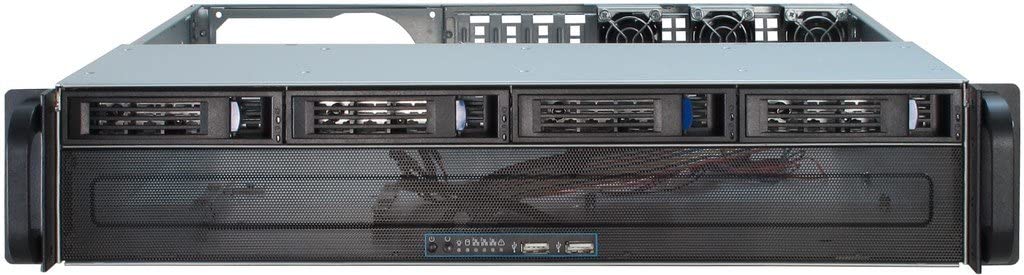 Inter-Tech 88887190 Case IPC Storage 2U-2404S, 40 cm, multicoloured, 48 cm x 44 cm x 8.9 cm - Image 2