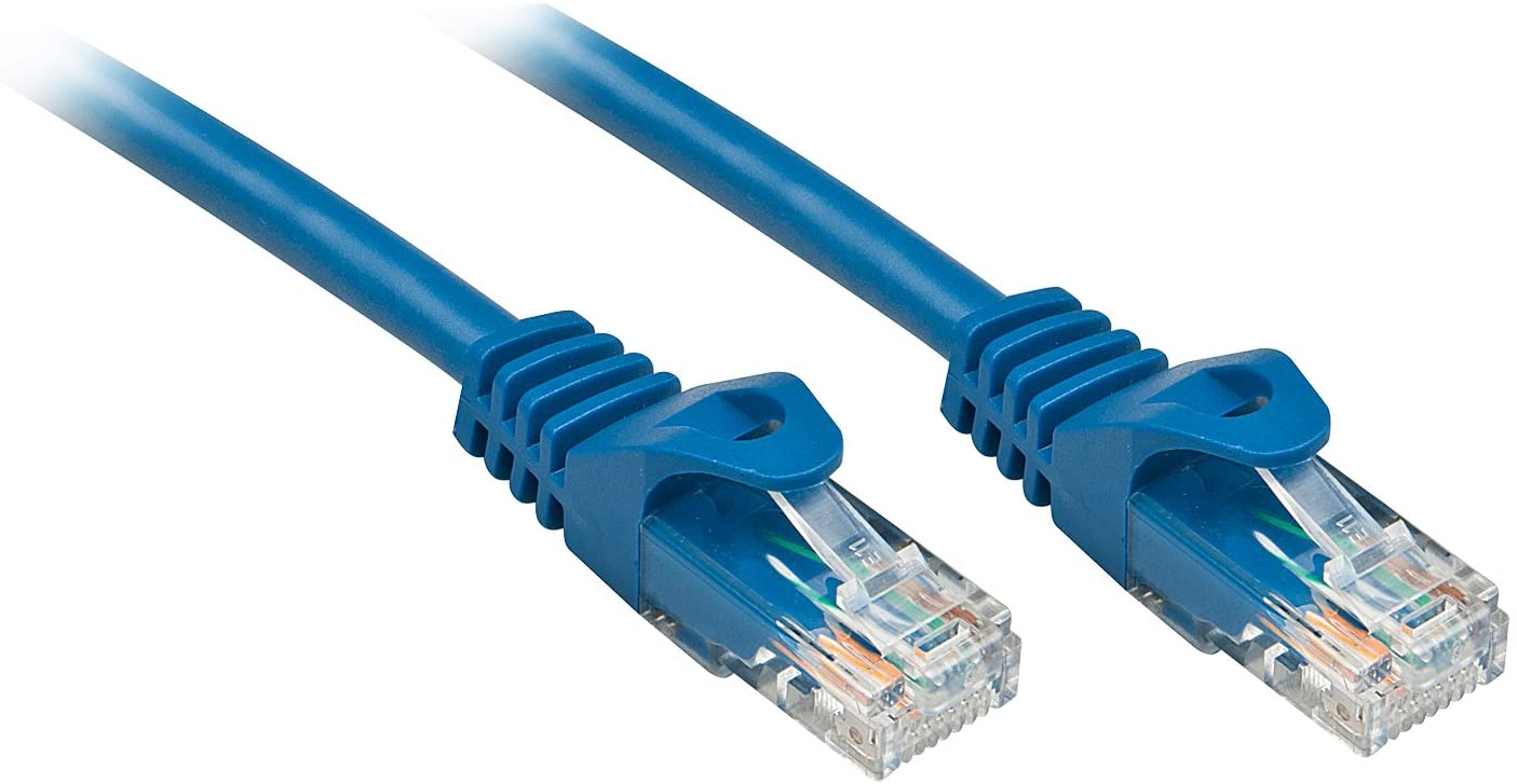 Lindy Basic Network Cable Cat. 6 U/UTP Patch Cable 7.5 m blue