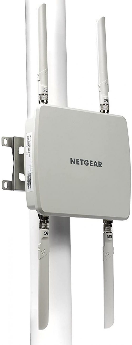 NETGEAR ANT24501B-10000S 2.4 and 5 GHz Omnidirectional Outdoor Antenna Bundle,White - Image 2