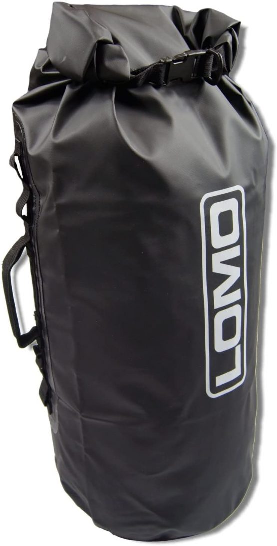 Lomo 40L Rolltop Motorbike Waterproof Drybag Bungee Loops - Image 2