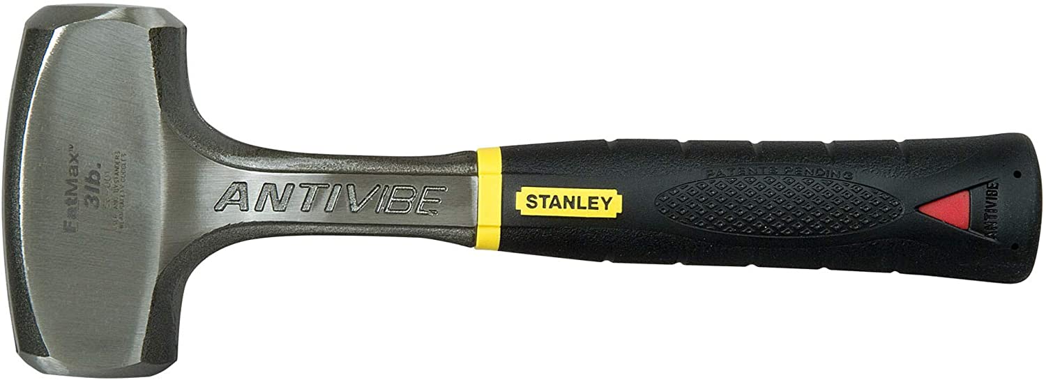 Stanley 1-56-001 Fatmax Anti Vibe Lump/Club Hammer 3lb - STA156001, Black/Silver - Image 2