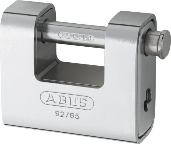 ABUS 30610 Monoblock Brass Shutter Padlock with Steel Jacket and 8511 Alike Keyed - Image 2