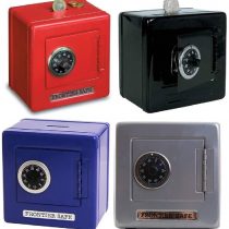 Combination Money-Box Safe (Color May Vary - Black, Red, Blue)