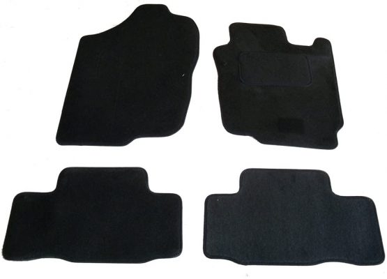 Sakura SS5016 Carpet Floor Mat, Black Trim