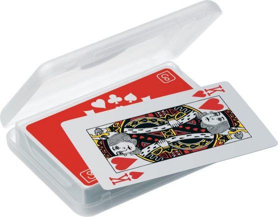 Go Travel Waterproof, Non-Tear, Wipe Clean Playing Cards Inc Case