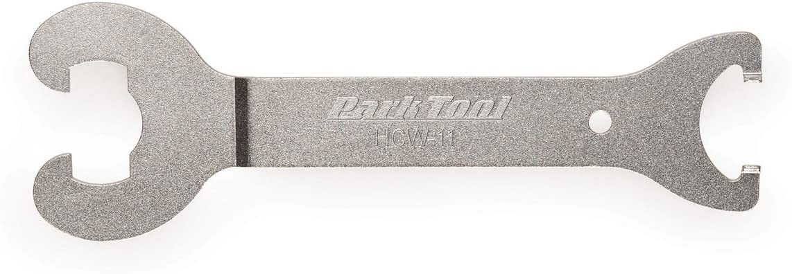Park Tool HCW-11 Slotted Bottom Bracket Adjusting Cup Wrench Tool 16 mm, Black