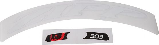 Zipp 303 Matte Black/No Border Logo 700 C 1 X Wheel Decal Set