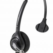 Plantronics 87128-02 SupraPlus HW251H Wideband Monaural Headset, black