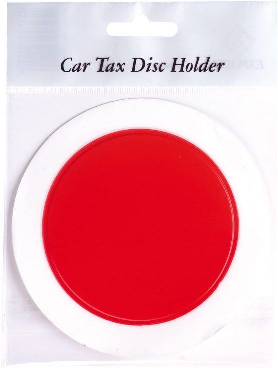 Car Tax Disc Holder - Assorted single supplied from Black, Red, Blue, Silver, - Image 4