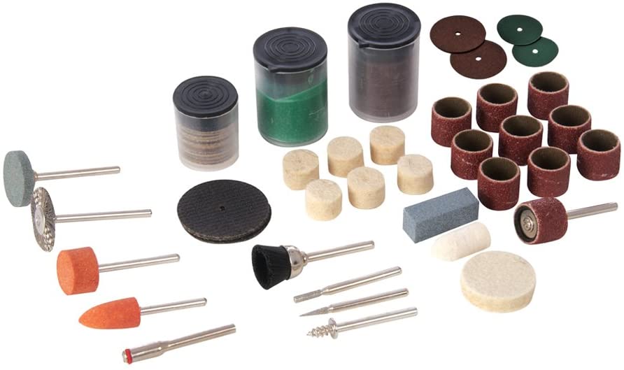 Silverline 349758 Rotary Tool Accessory Kit 105pce 3.17 mm Mandrel, Mehrfarbig - Image 2