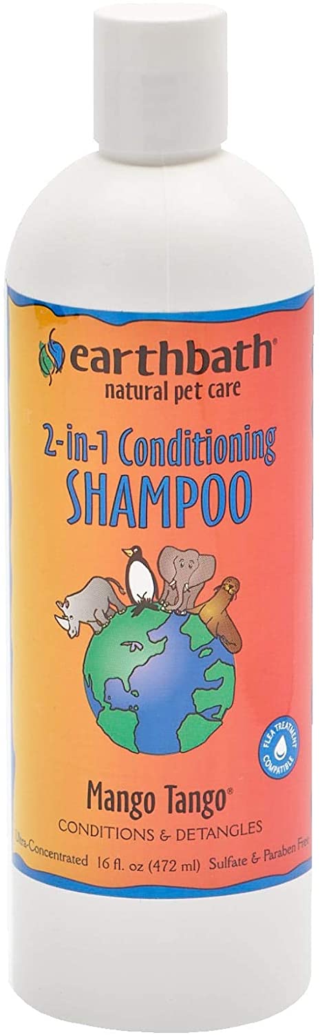 Earthbath Mango Tango Shampoo and Conditioner, 472 ml