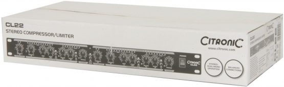 Citronic Cl22 19-Inch Stereo Compress/Limiter, 170.935UK - Image 3