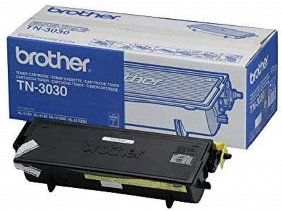 Brother TN-3030 Toner Cartridge, Black, Single Pack, Standard Yield, Includes 1 x Toner Cartridge, Brother Genuine Supplies
