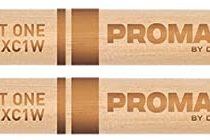 ProMark Drum Sticks - Concert One Drumsticks - Drum Sticks Set - Wood Tip - American Hickory Drumsticks - Consistent Weight and Pitch - 1 Pair