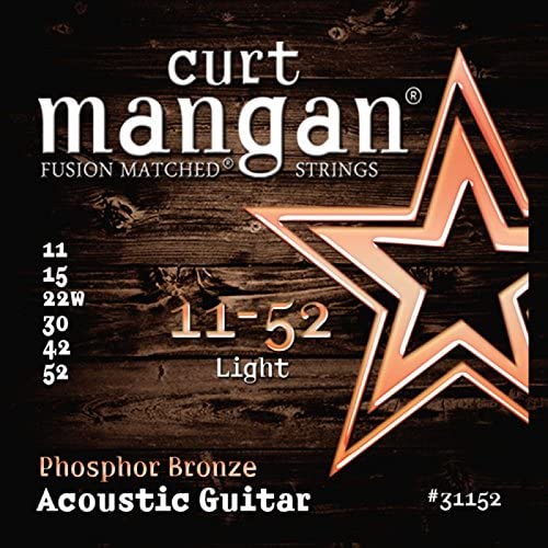 CURT MANGAN STRINGS 31152 Guitar Strings, Bronze