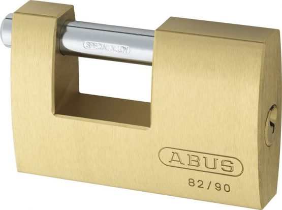 ABUS 11578 Monoblock Brass Shutter Padlock with 8521 Alike Keyed - Image 2