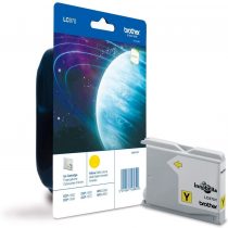 Brother LC-970Y Inkjet Cartridge, Yellow, Single Pack, Standard Yield, Includes 1 x Inkjet Cartridge, Brother Genuine Supplies