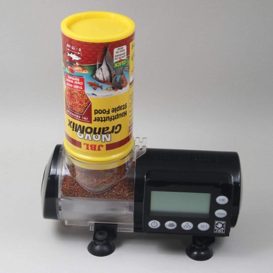 JBL AutoFood BLACK, Black automatic feeder for aquarium fish - Image 3