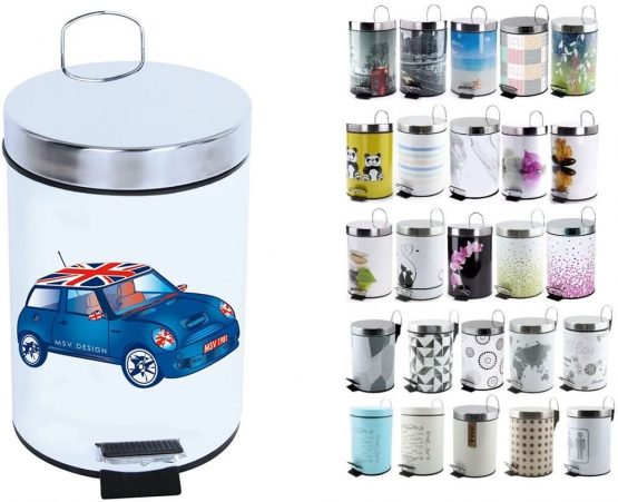 MSV 3L BLUE XS MINI BIN, Multi-colour