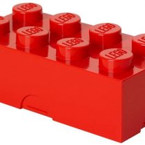 LEGO Classic Box with 8 Knobs, in Bright Red